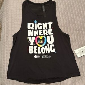 Atlanta Pride Run 2024 Men’s Tank (M) Lululemon. Free pin with purchase.